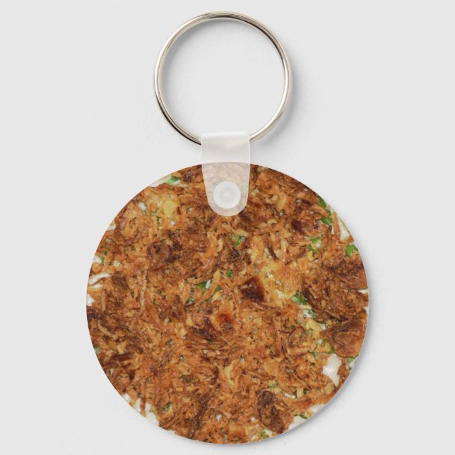 Green Bean Casserole  Keychain (Front)