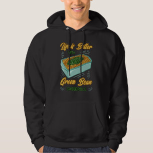 Green Bean Casserole Recipe Dish Snack String Bean Hoodie