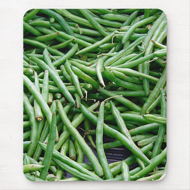 Green Beans Mouse Pad (Front)