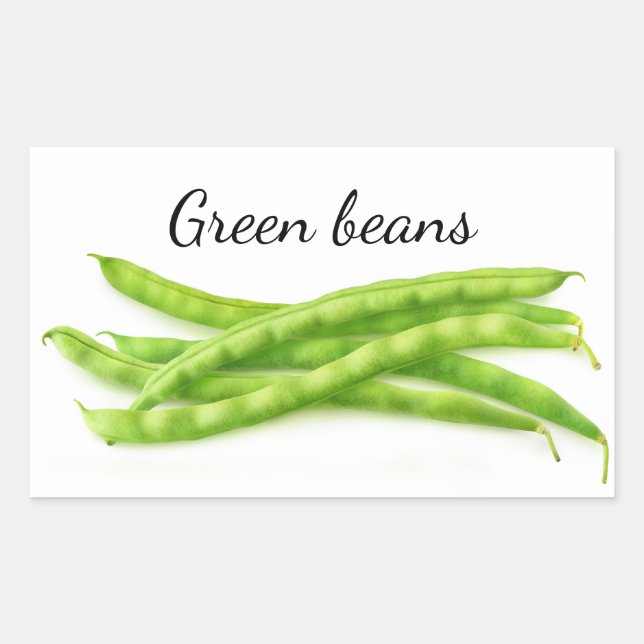 Green beans sticker (Front)