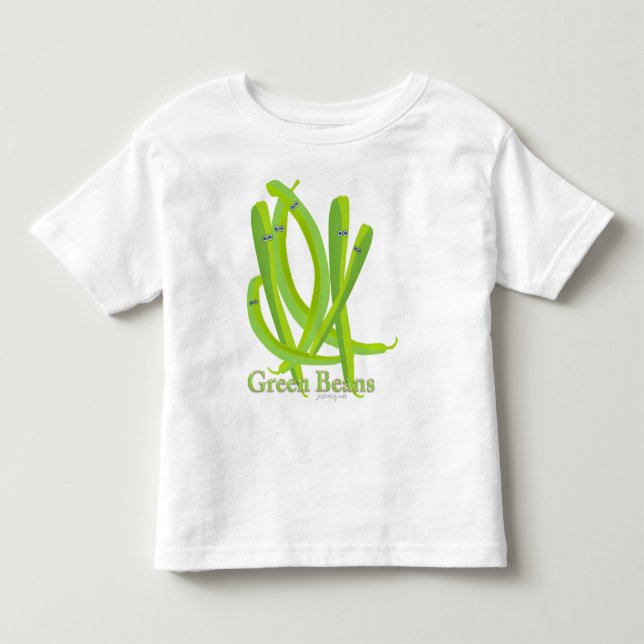 Green Beans Toddler T-shirt (Front)