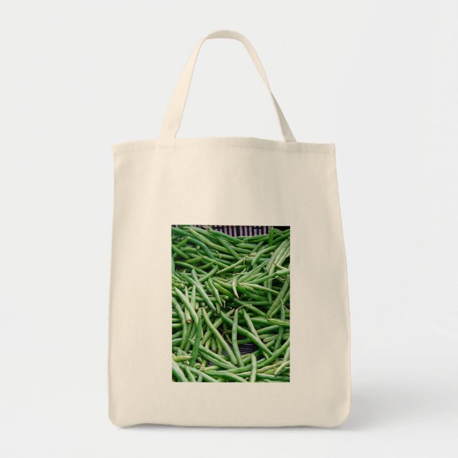 Green Beans Tote Bag (Front)