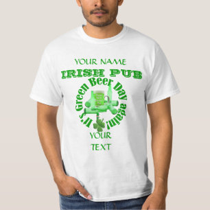 Green beer day St Patrick's T-Shirt