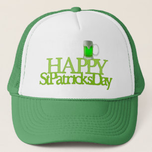 Green Beer Happy St.Patrick's Day Trucker Hat