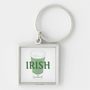 Green Beer Keychain