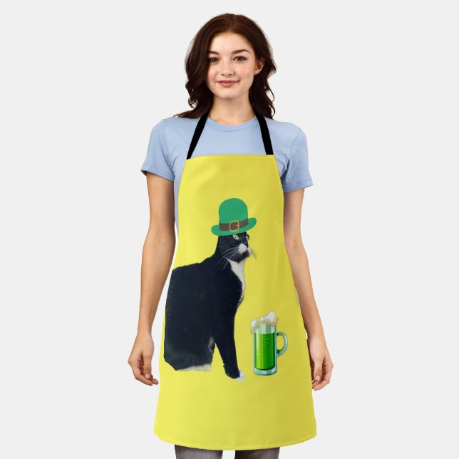 Green Beer Lucy Apron (Worn)