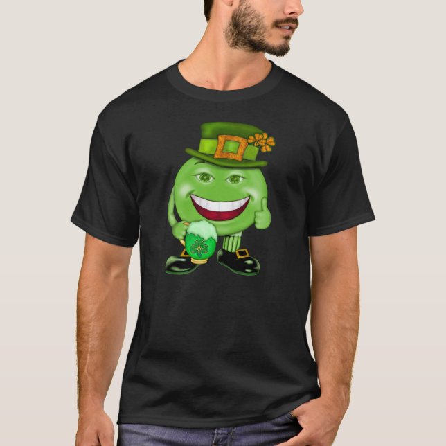 Green Beer & Shamrocks T-Shirt (Front)