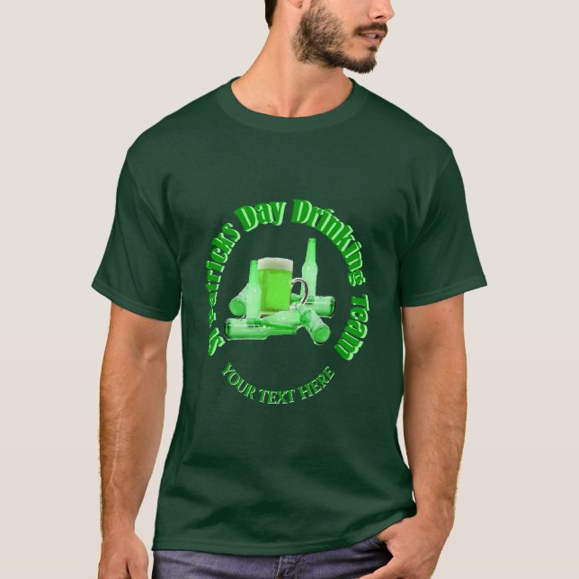 Green Beer St Patricks Day T-Shirt (Front)