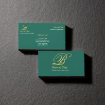 Green Beige Elegant Real Estate Agent