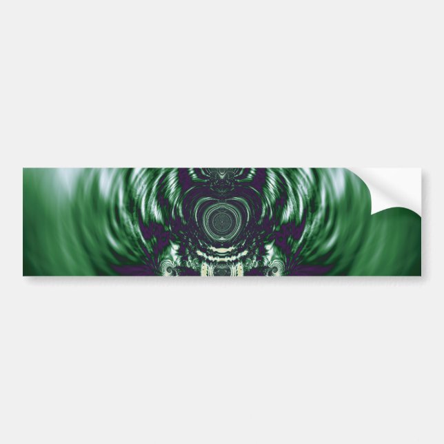 Green Bell Bumper Sticker (Front)