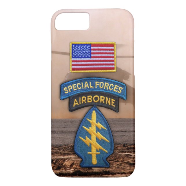 Green Berets Special Forces Veterans Vets Case-Mate iPhone Case (Back)