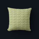 Green Bicycles decorating Throw Pillow<br><div class="desc">A simple green bicycle pattern design,   for bike lovers - you can change the background color</div>