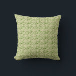 Green Bicycles decorating Throw Pillow<br><div class="desc">A simple green bicycle pattern design,   for bike lovers - you can change the background color</div>
