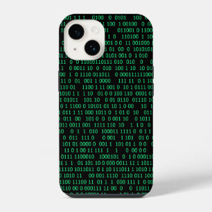 Green Binary Numeral System iPhone 14 Case