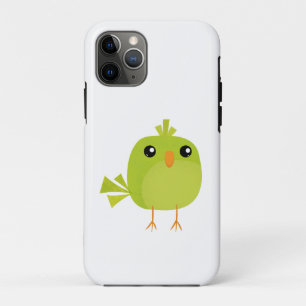 Green Bird Cartoon iPhone 11 Pro Case