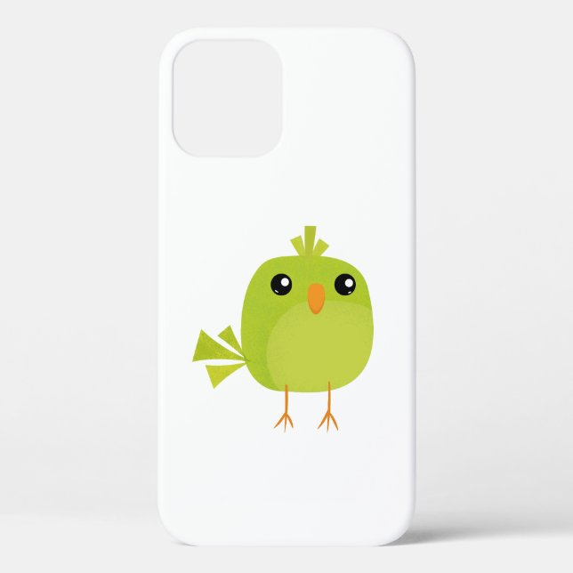 Green Bird Cartoon   Case-Mate iPhone Case (Back)