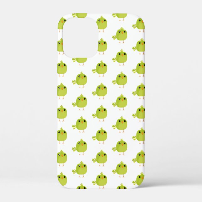 Green Bird Cartoon   Case-Mate iPhone Case (Back)