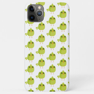 Green Bird Cartoon   iPhone 11 Pro Max Case