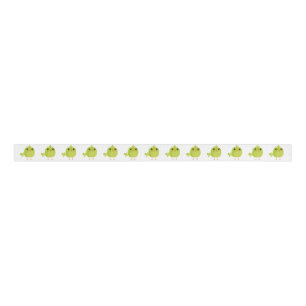 Green Bird Cartoon Grosgrain Ribbon