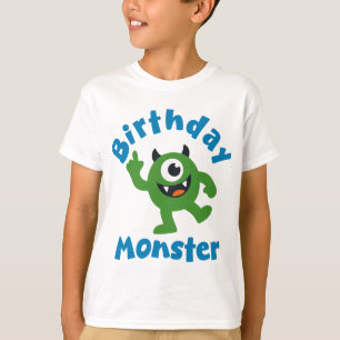 Green Birthday Monster T-Shirt