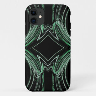 Green & Black iPhone 5 Case-Mate Barely There 11 Case