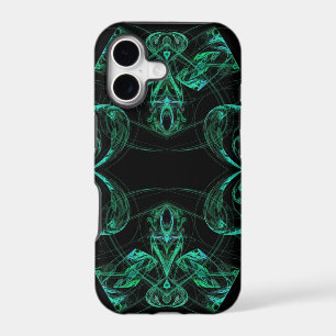 Green & Black iPhone 5 Custom Case-Mate ID