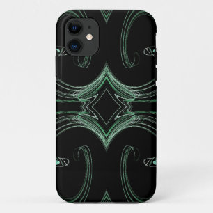 Green & Black iPhone 5 Custom Case-Mate ID 11 Case