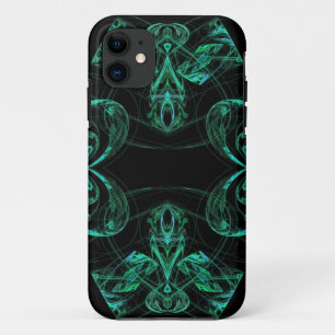 Green & Black iPhone 5 Custom Case-Mate ID 11 Case