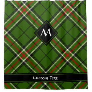 Green, Black, Red and White Tartan
