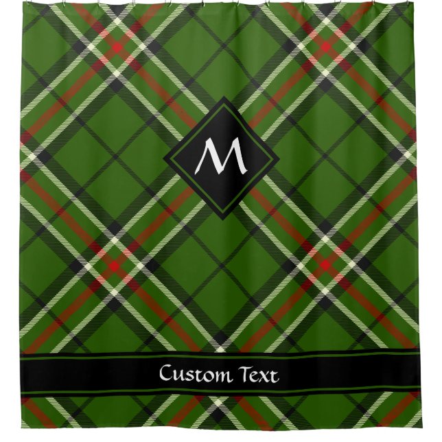Green, Black, Red and White Tartan (Front)