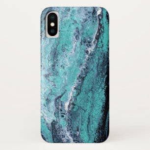 Green Black Swirl Case-Mate iPhone Case