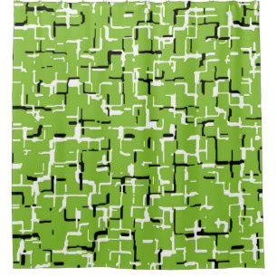 Green Black White Modern Pattern 