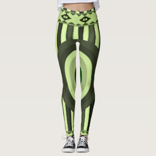 green black womens leggings