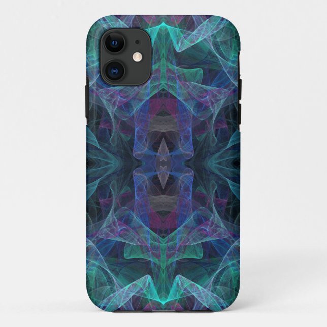 Green, Blue & Bla  iPhone 5 Case-Mate Barely There Case (Back)