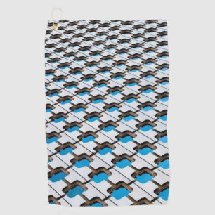 Green Blue Golf Towel #1 Dad