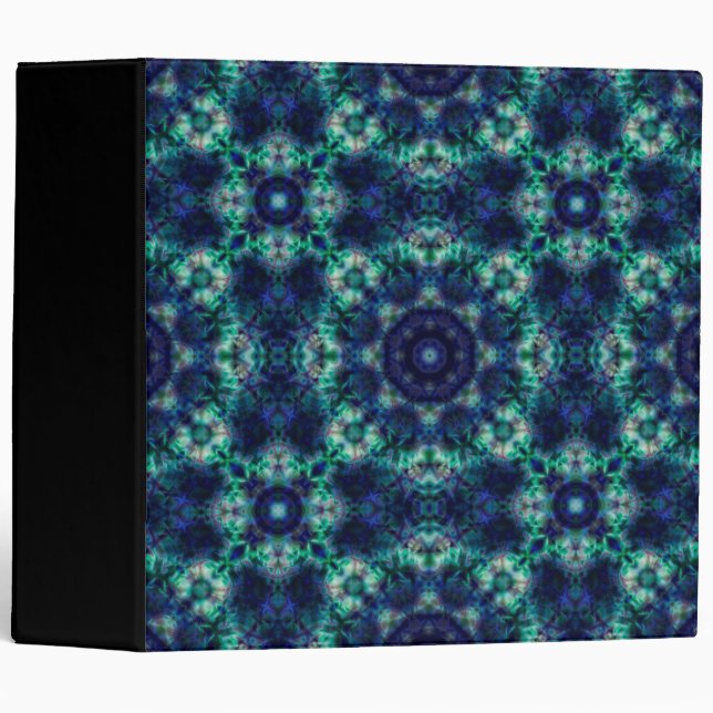Green blue  ornament binder (Front/Spine)