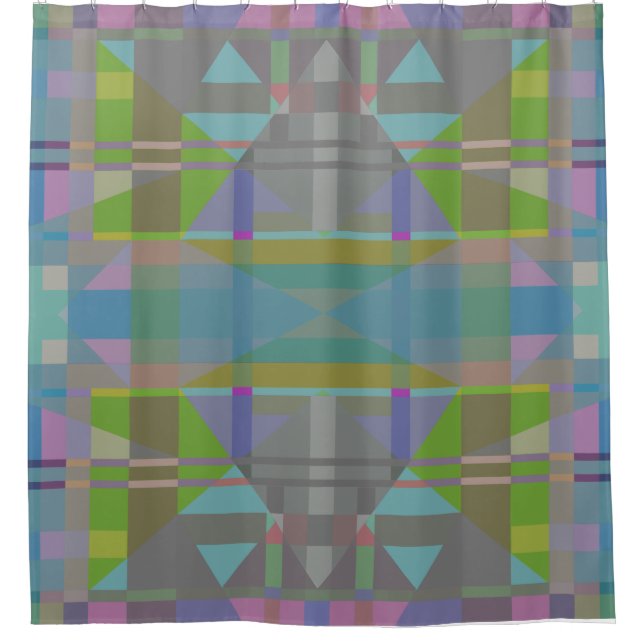 Green Blue Purple Geometric (Front)