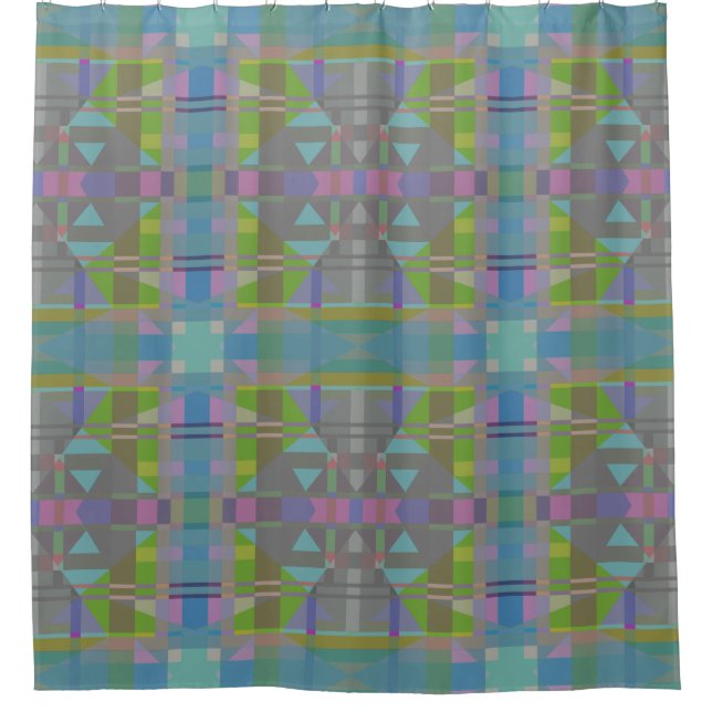 Green Blue Purple Geometric (Front)