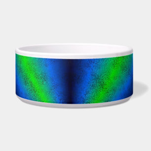 Green blue rainbow in elephantenskin leatheroptik
