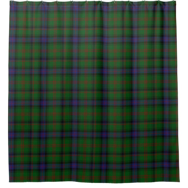 Green Blue Scottish Tartan Plaid (Front)