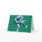 Green Blue Superstar Birthday Card
