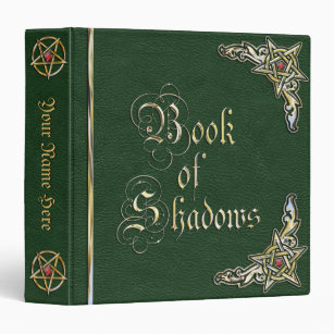 Green Book of Shadows Binder