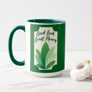 Green Botanical St Patrick’s Day Shirt – caneca Mug