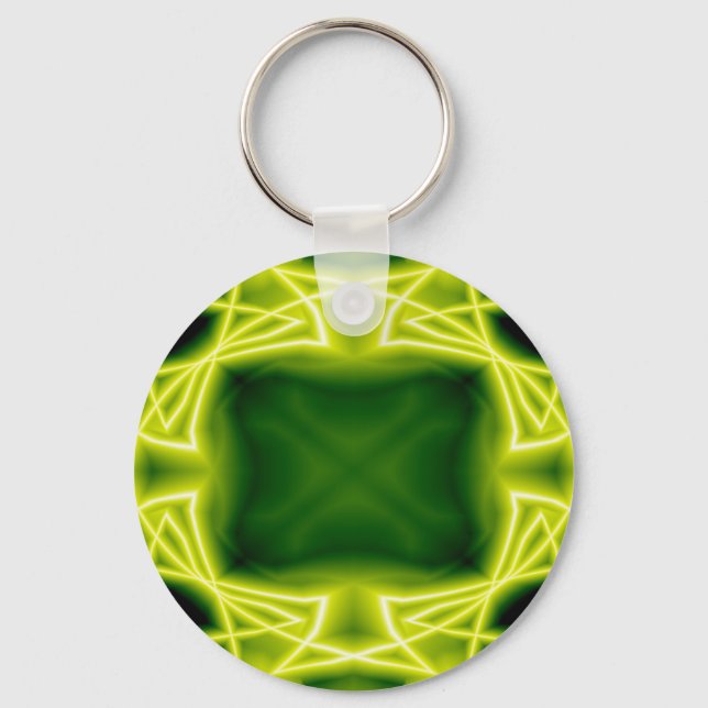 Green Boxes Keychain (Front)