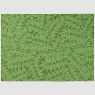 Green Branch Pattern (Jungle Art) (William Morris) Tissue Paper