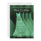 GREEN Bridesmaid Dresses Bridal Shower Invitation