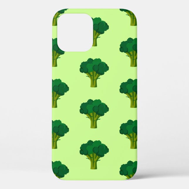 Green Broccoli Vegetable Healthy Eating Veggie Case-Mate iPhone Case (Back)