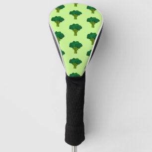 Green Broccoli Vegetable Healthy Eating Veggie Golf Head Cover