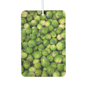Green Brussels sprout vegetable pattern Air Freshener