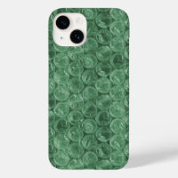Green bubble wrap pattern